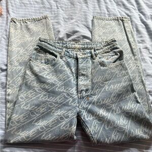 Ksubi Light Blue Patterned Jeans